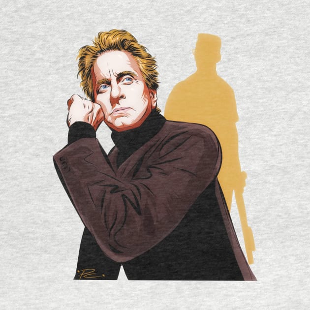 Michael Douglas - An illustration by Paul Cemmick by PLAYDIGITAL2020